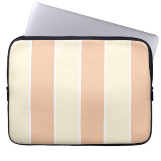 Soft Color Vertical Stripe Pattern Design Laptop Fodral