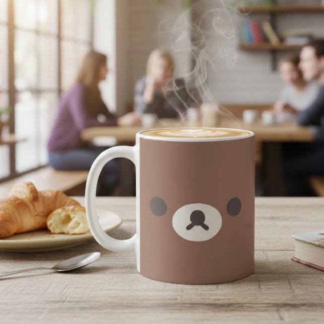Soft Cute Character Style Kaffemugg (Skapare uppladdad)