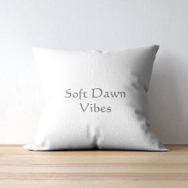 Soft Dawn Vibes Modern Minimalist  Kudde