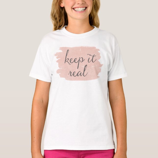 Soft Deco III | Behålla Verkligt Tee Shirt (Framsida)