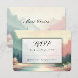 Soft Echoes of the Mountains Wedding OSA Kort