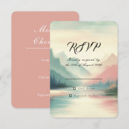 Soft Echoes of the Mountains Wedding OSA Kort