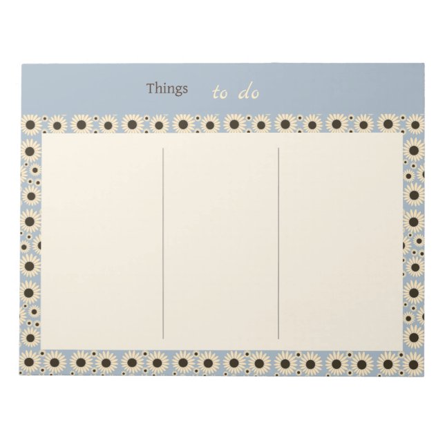  Soft Empress Florals Radiant Empress Anteckningsblock (Framsida)