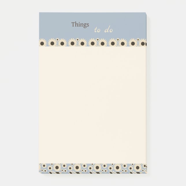  Soft Empress Florals Radiant Empress Post-it Block (Framsida)