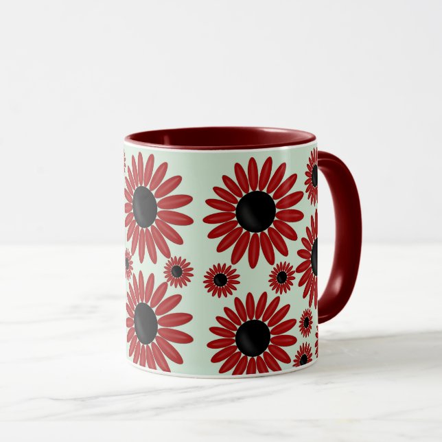 Soft Express Florals Velvet Mugg (Framsida höger)