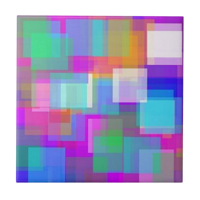 Soft Färg Mesh Kakelplatta (Framsidan)