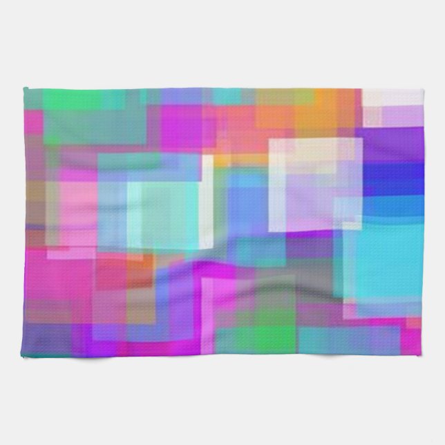 Soft Färg Mesh Kökshandduk (Horisontell)