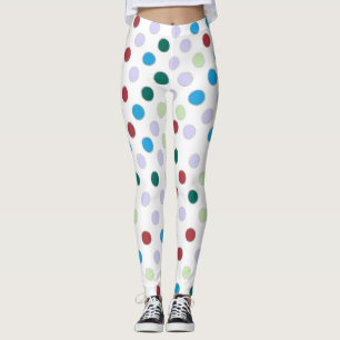 Soft Färg polka punkt Leggings