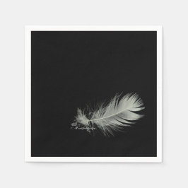 Soft Feather Elegance Pappersservett