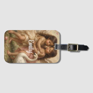 soft feminine angel cherub bagagebricka