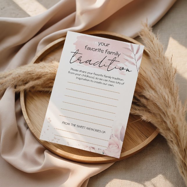 Soft Floral Family Tradition & Advice Baby Shower  (Skapare uppladdad)