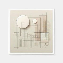 Soft Geometric Line  Pappersservett