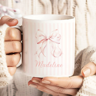 Soft Girl Rosa Bow Jumbo Mugg