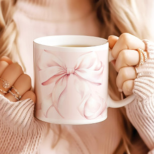Soft Girl Rosa Bow Jumbo Mugg
