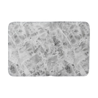 Soft Grått "Opulent Marble Whirl" Marble Struktur Badrumsmatta
