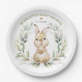 Soft Greenery Bunny Påsk Rabbit Baby Shower