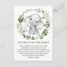 Soft Greenery Guld Elephant Bokar för Baby Bibliot