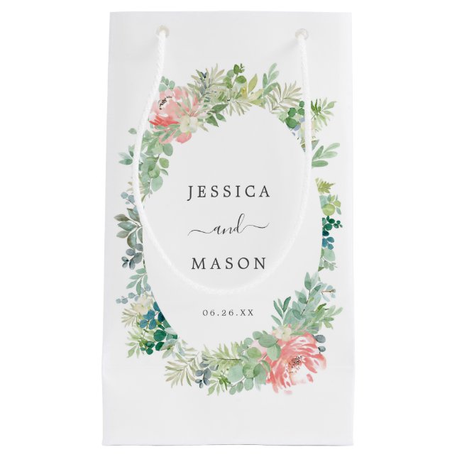 Soft Greenery Hotel Bröllop Gift-blogg (Framsidan)