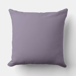 Soft Grey Purple,Solid Modern,Throw Pillow Kudde
