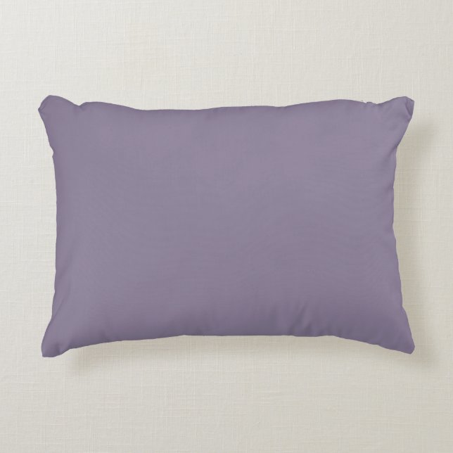 Soft Grey Purple,Solid Modern,Throw Pillow Prydnadskudde (Framsidan)