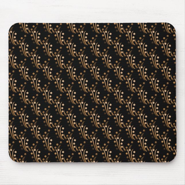 Soft Guld Luxurious Glam Mousepad Musmatta (Framsidan)