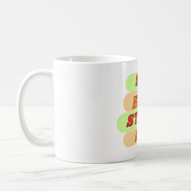 Soft Heart Strong Mind Feminine Inspirational Quot Kaffemugg (Vänster)