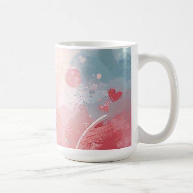 Soft Heartscape Kaffemugg (Höger)