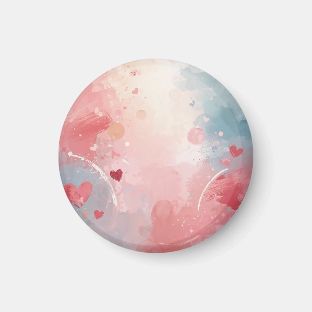Soft Heartscape Magnet (Framsidan)