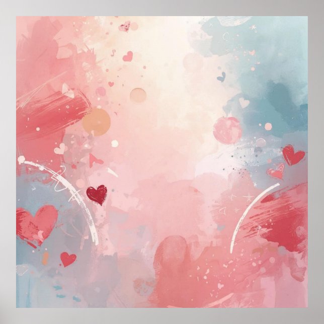 Soft Heartscape Poster (Framsidan)