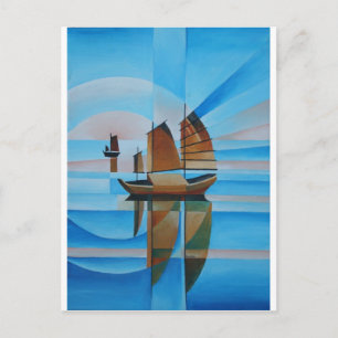 Soft Himlar, Cerulean Seas och Cubist Junks Vykort