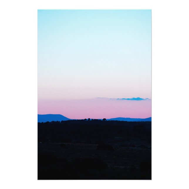 Soft Horizon Fototryck (Framsidan)