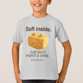 Soft Inside: Iron T Pineapple Cake Funny Quote Art T Shirt
