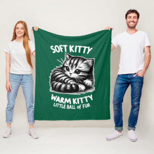 Soft Kattunge Fleecefilt