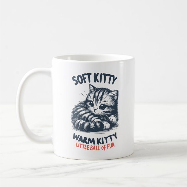 Soft Kattunge Kaffemugg (Vänster)