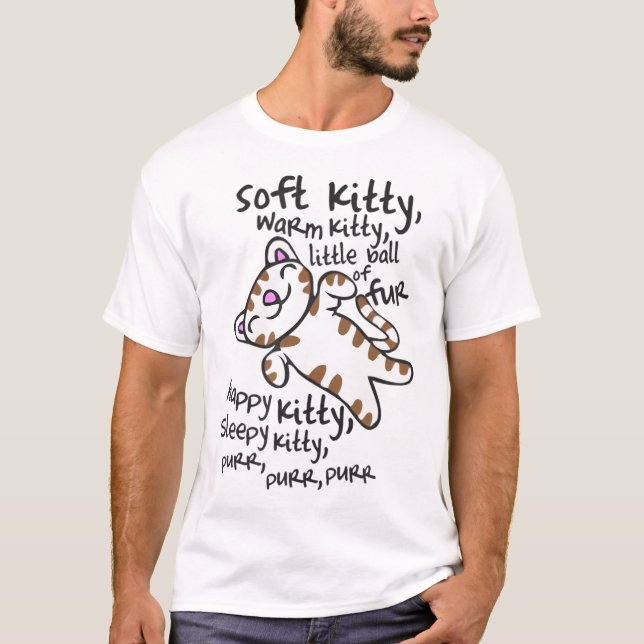 Soft Kattunge Warm Kattunge Kärlek Kittens T Shirt (Framsida)