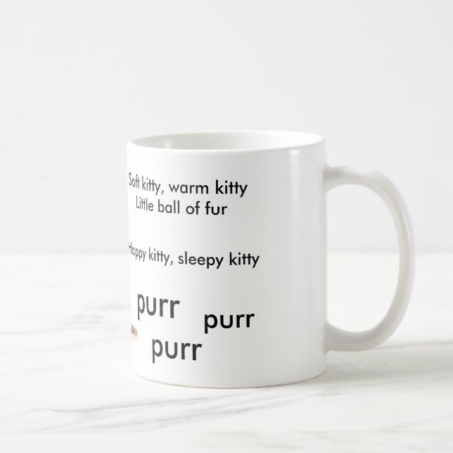 Soft kitty mug kaffemugg (Höger)