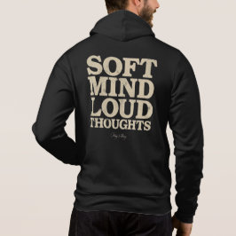 Soft Mind Loud Thoughts Minimalist Vintage T Shirt