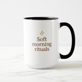 Soft Morning Mug – Minimalist Cozy Cup  Mugg