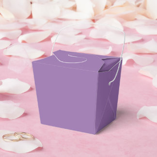 Soft Muted Lavender Favor Boxes Presentaskar