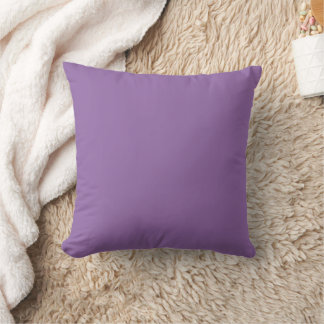 Soft Muted Lavender - Throw Pillow Kudde