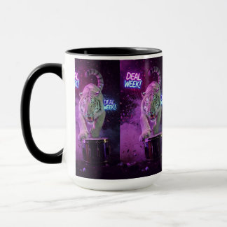 Soft Neon Strength – Tiger Mug Mugg