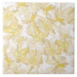 Soft Oleander Flowers Kakelplatta