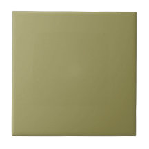 Soft Olive Solid Färg | #9b9559