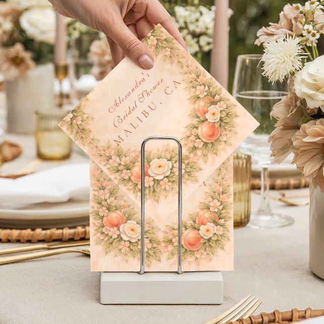 Soft Orchard Dreams Bridal Shower Pappersservett (Skapare uppladdad)