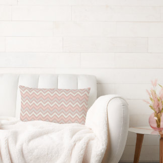 Soft Pastel Chevron Zigzag Pattern Lumbarkudde