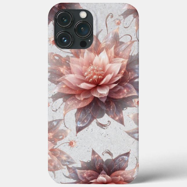 Soft Pastel Floral Phone Case –Lightweight Elegant (Baksida)