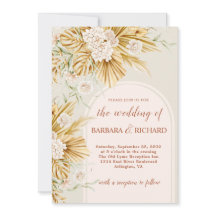 Soft Pastel Flowers Pampas Grass Boho Bröllop