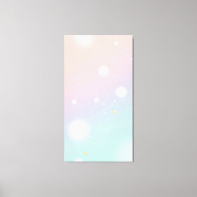 soft pastel gradient background is dotted canvastryck (Framsida)