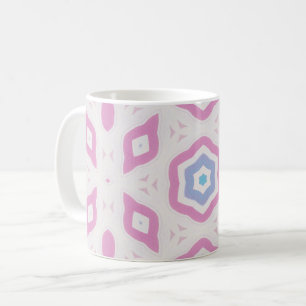 Soft Pastel Kaleidoscope Ceramic Mugg
