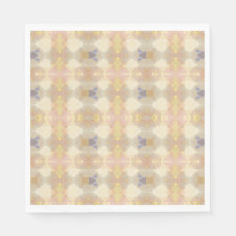 Soft Pastel Kaleidoscope Pappra Napkins Pappersservett